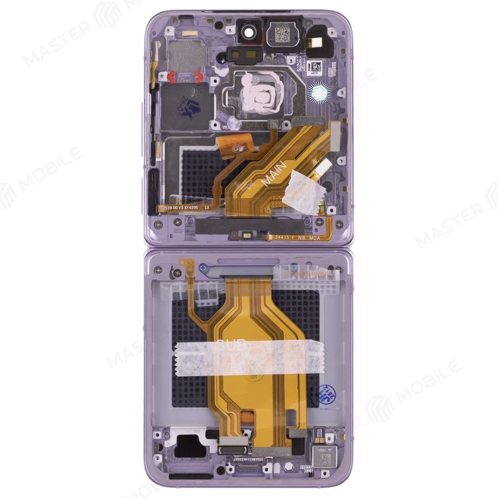 Дисплей для Xiaomi Mix Flip (2405CPX3DG) + тачскрин (внутренний) (фиолетовый) (в рамке) (ORIG100) (SP) фото №2