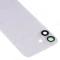 Задняя крышка для Apple iPhone 16 Plus (белый) (в сборе со стеклом камеры) (Premium)  фото №3