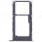 Держатель сим-карты для OPPO A78 4G (CPH2565) (черный) фото №1