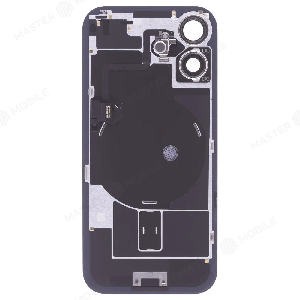 Задняя крышка для Apple iPhone 17 (SIM + eSIM) / iPhone 17 (eSIM) (синий) (в сборе) (ORIG100) (Снятый) (возможен дефект ЛКП) фото №2