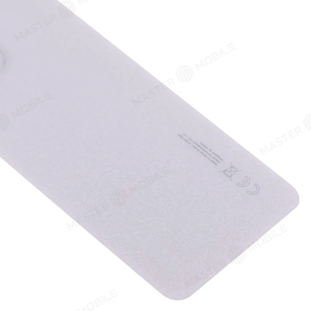 Задняя крышка для Xiaomi 11 Lite 5G NE (2109119DG) / Mi 11 Lite (M2101K9AG) / Mi 11 Lite 5G (M2101K9G) (белый) (в сборе со стеклом камеры) (ORIG100)  фото №4