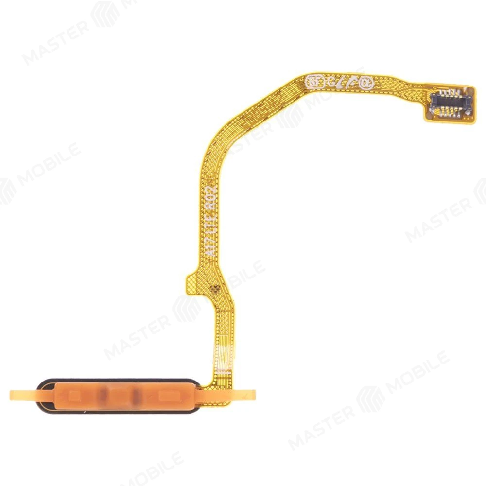 Шлейф для Samsung A175 Galaxy A17 4G с комп. + сканер отпечатка пальца (голубой) фото №2