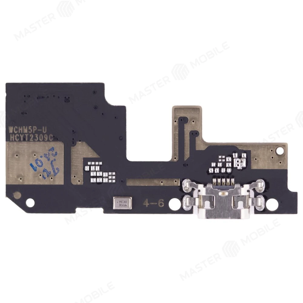 Нижняя плата для Xiaomi Redmi 5 Plus (MEG7) с комп. + разъем зарядки + микрофон  фото №2