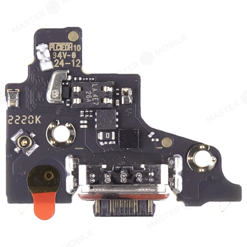 Нижняя плата для Xiaomi 12 Lite (2203129G) с комп. + разъем зарядки + микрофон (ORIG100)  фото №2