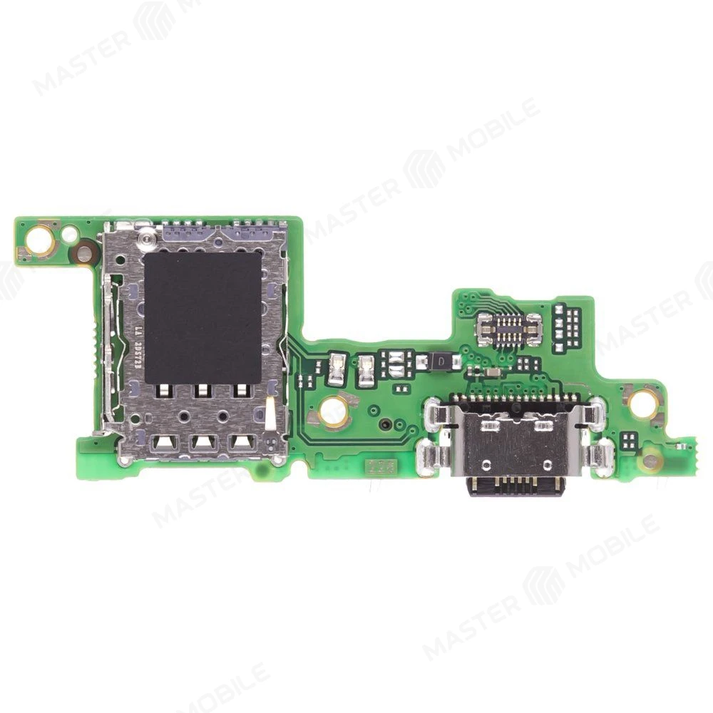 Нижняя плата для Infinix Note 50 (X6858) с комп. + разъем зарядки + микрофон + разъем SIM фото №2