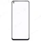 Стекло модуля для Realme 8i (RMX3151) / 9i (RMX3491) / Narzo 50 4G (RMX3286) / OPPO A96 (CPH2333) + OCA (черный)  фото №1