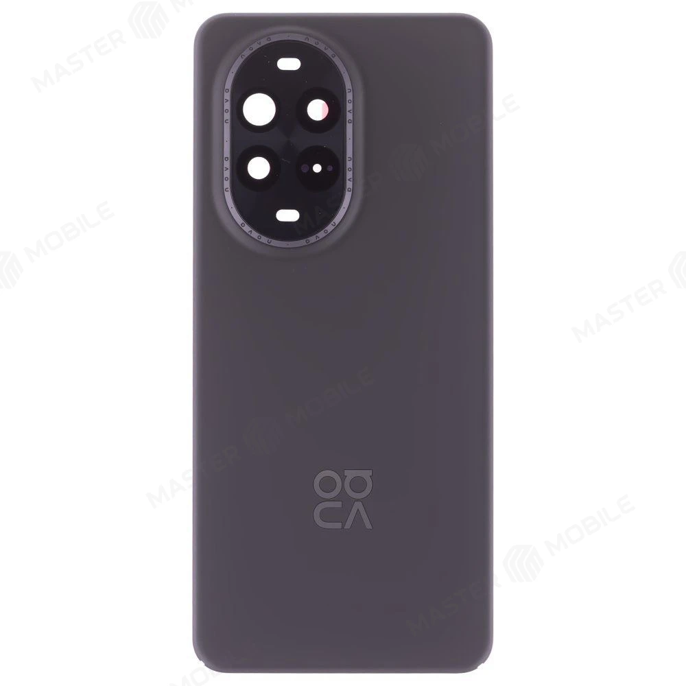 Задняя крышка для Huawei Nova 13 Pro (MIS-LX9) (черный) (в сборе со стеклом камеры) (ORIG100)  фото №1