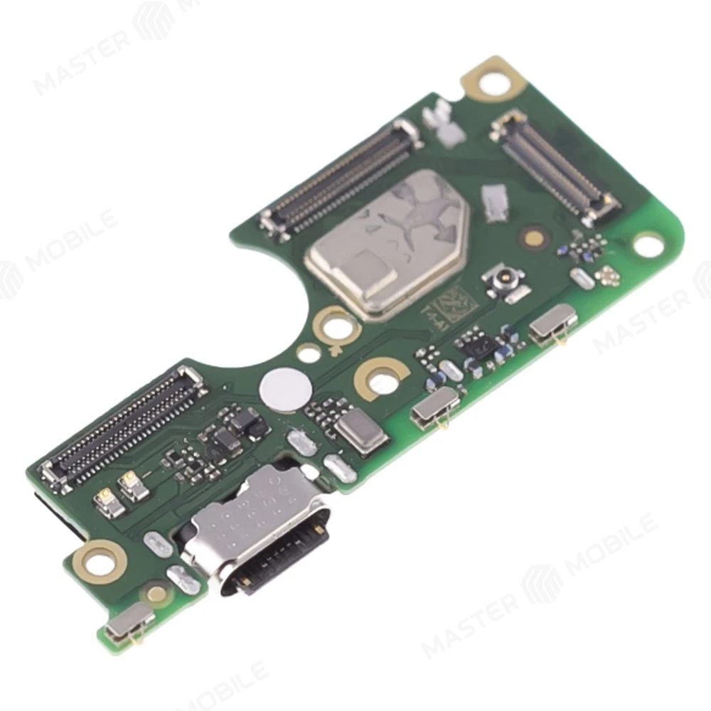 Нижняя плата для Infinix Zero 30 4G (X6731B) / Zero 30 5G (X6731) с комп. + разъем зарядки + микрофон + разъем SIM (ORIG100) фото №3