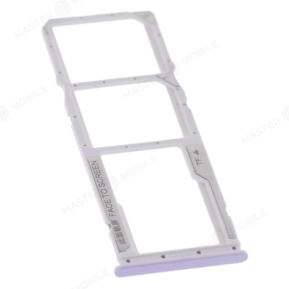 Держатель сим-карты для Xiaomi Redmi 12C (22120RN86G) (фиолетовый) фото №3