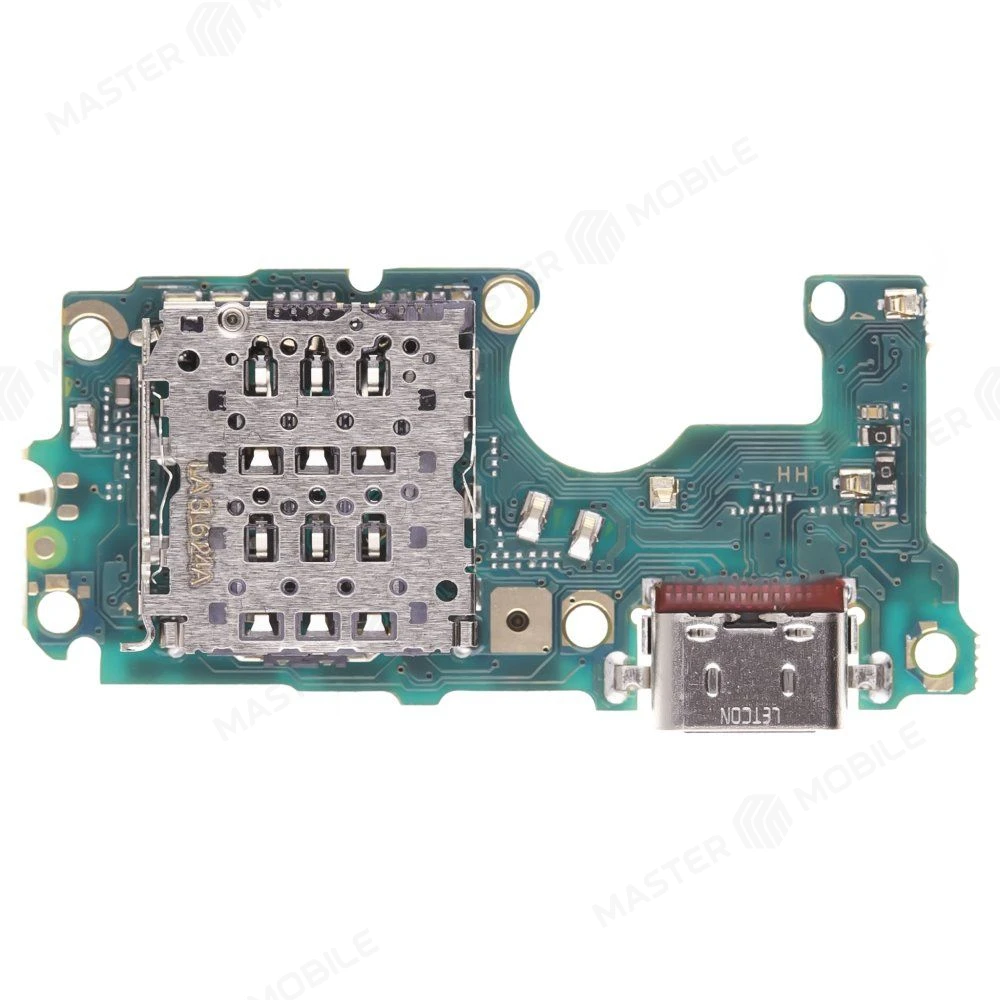 Нижняя плата для Motorola Moto G85 (XT2427-3) с комп. + разъем зарядки + микрофон + разъем SIM фото №2
