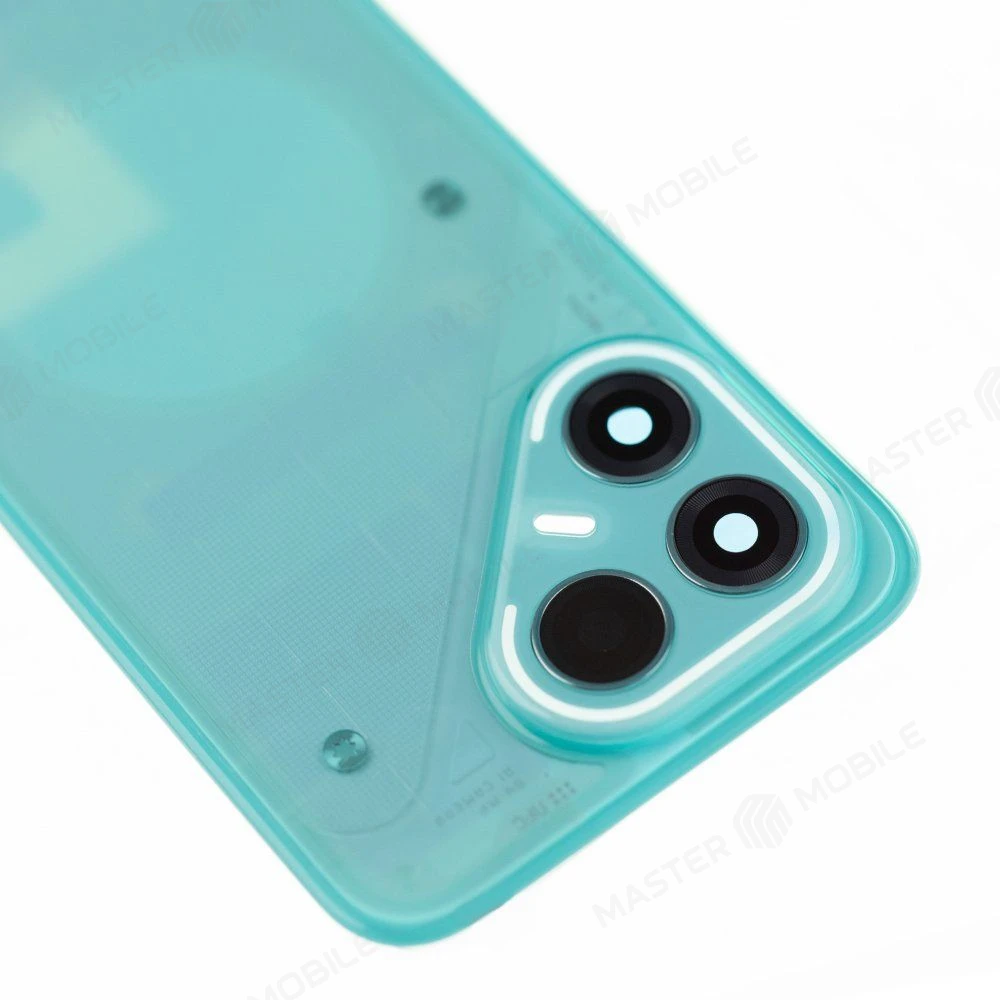 Задняя крышка для Tecno Pova 7 Pro 5G (LJ8) (зеленый) (в сборе со стеклом камеры) (ORIG100) фото №3