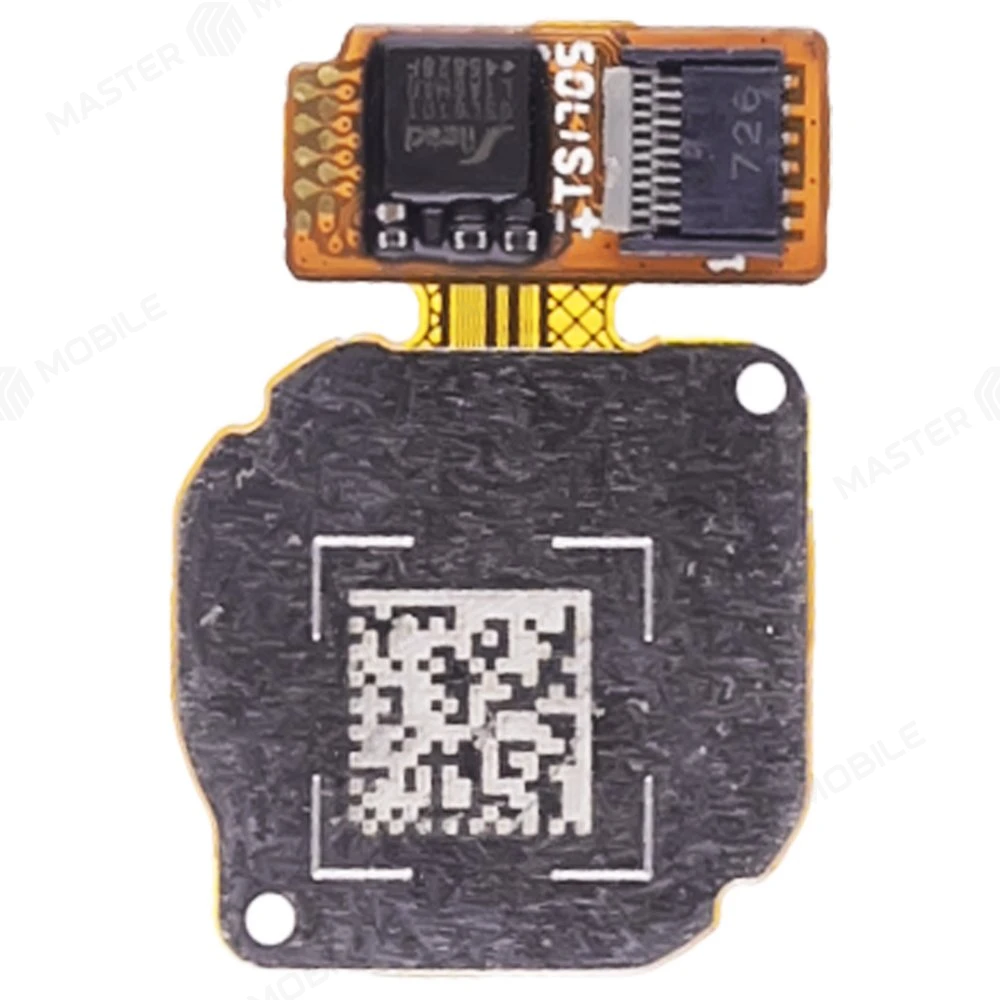 Шлейф для Huawei Honor 9 Lite (LLD-L31) / Y9 2018 (FLA-LX1) / Nova 3 (PAR-LX1) с комп. + сканер отпечатка пальца (серый)  фото №2