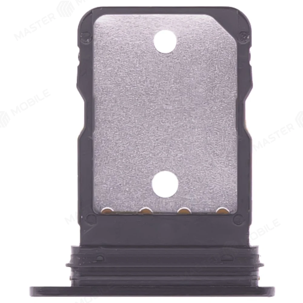 Держатель сим-карты для Google Pixel 6 Pro (GLUOG/G8VOU/GF5KQ) (черный) фото №1