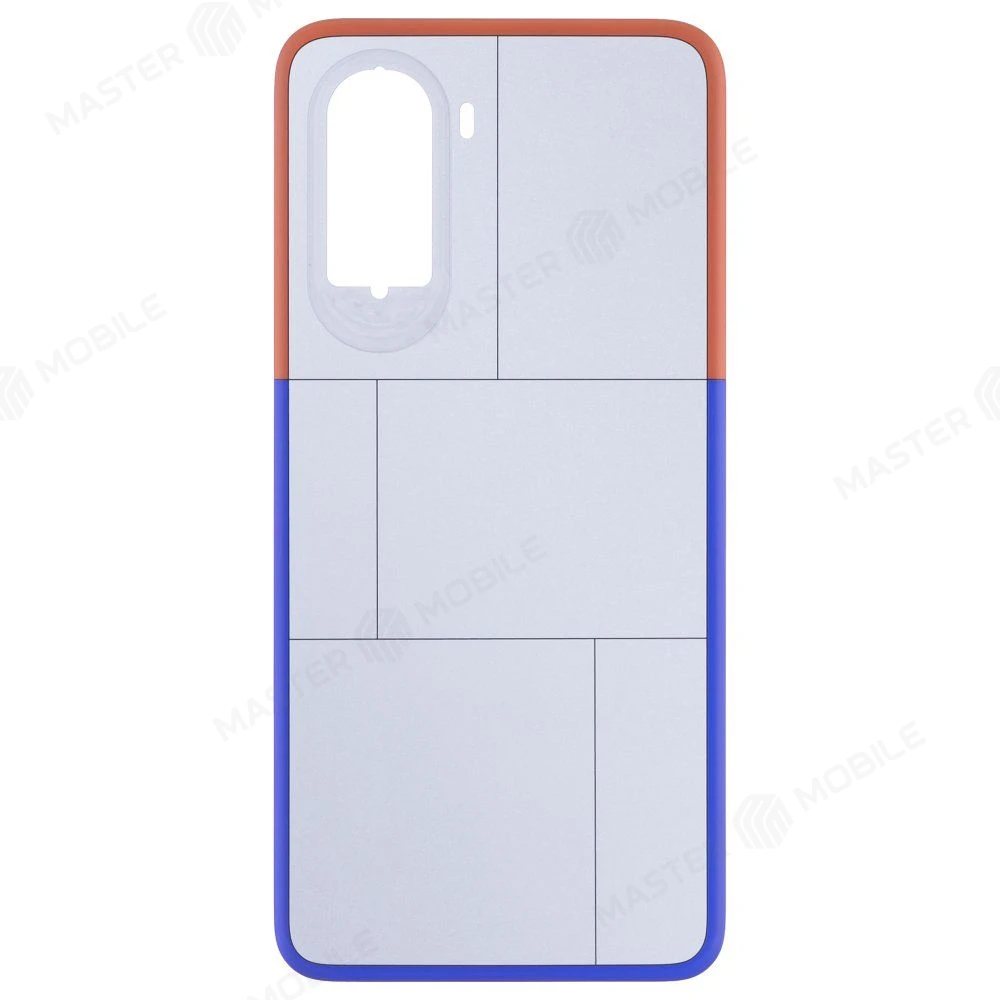 Задняя крышка для Xiaomi Poco M7 4G (25062PC34G) (серый)