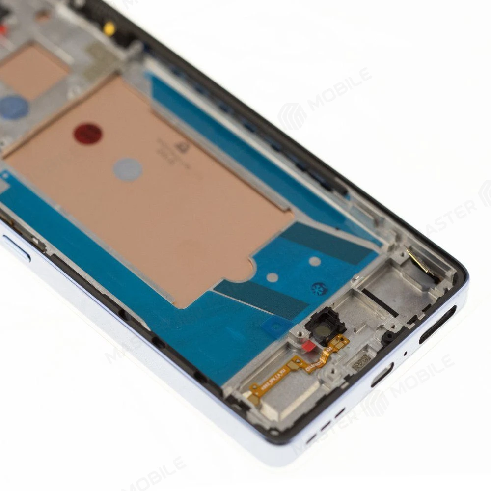 Дисплей для Infinix GT 20 Pro (X6871) + тачскрин (голубой) (в рамке) (ORIG100) (SP) фото №4