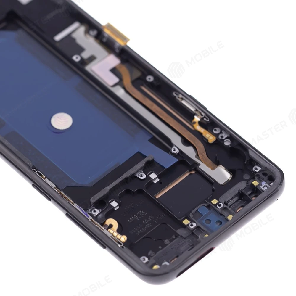 Дисплей для Samsung G955 Galaxy S8+ + тачскрин (черный) (в рамке) (OLED) (Full Size) фото №3