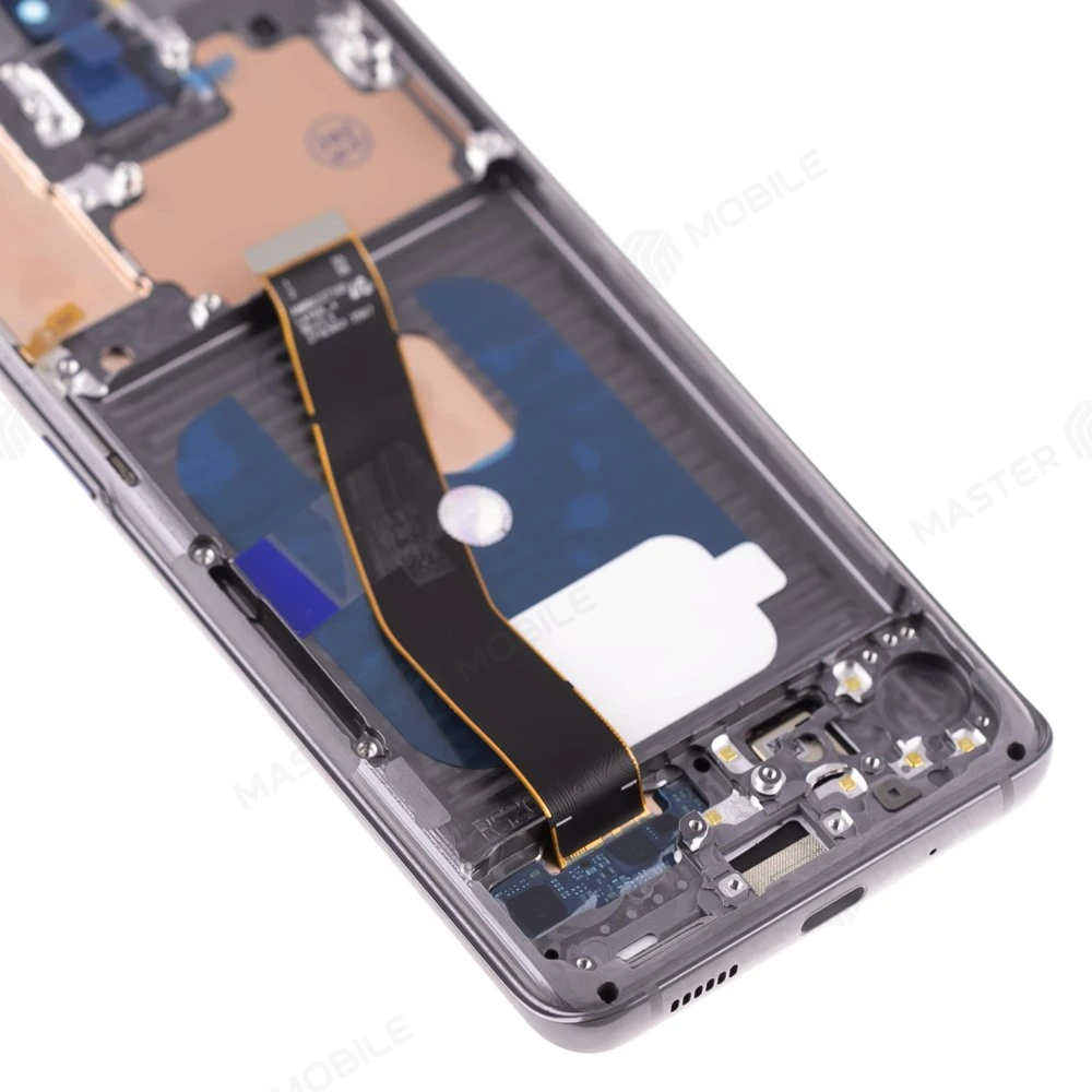 Дисплей для Samsung G980 Galaxy S20 + тачскрин (серый) (в рамке) (OLED) (Full Size) фото №4