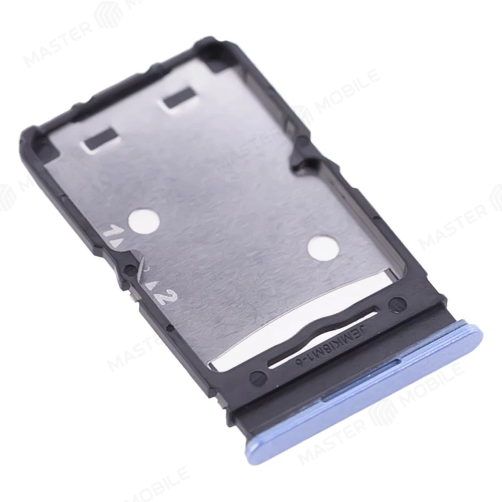 Держатель сим-карты для Tecno Spark 10 5G (KI8) (синий) фото №3