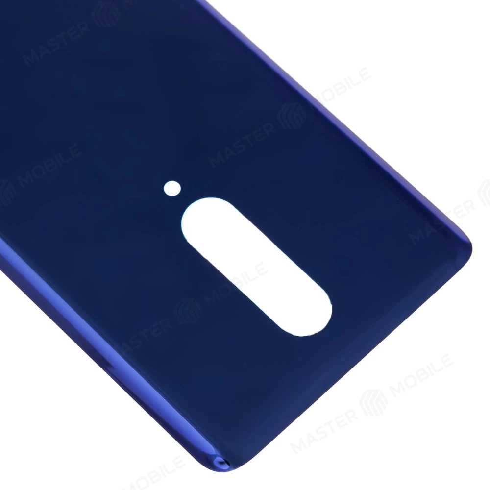 Задняя крышка для OnePlus 8 (синий) фото №3