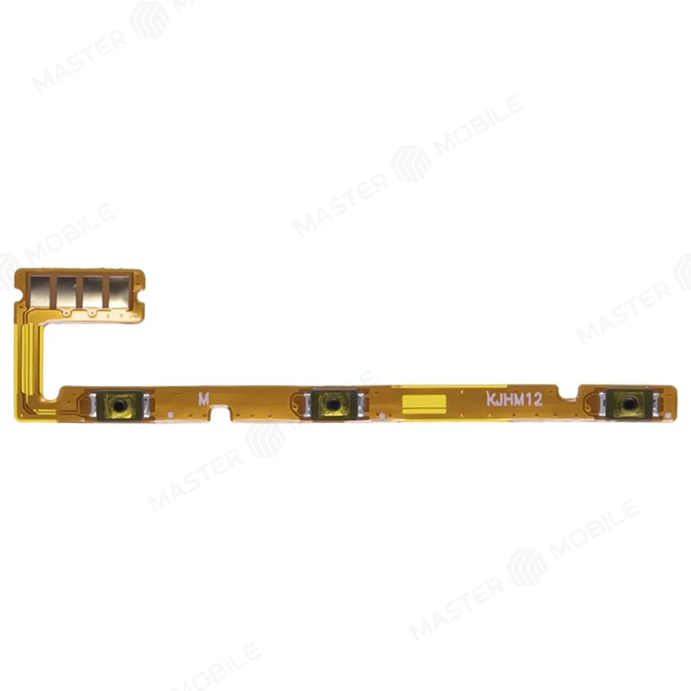 Шлейф для Xiaomi Redmi 12 4G (23053RN02Y) с комп. (на кнопку включения и кнопки громкости) фото №1