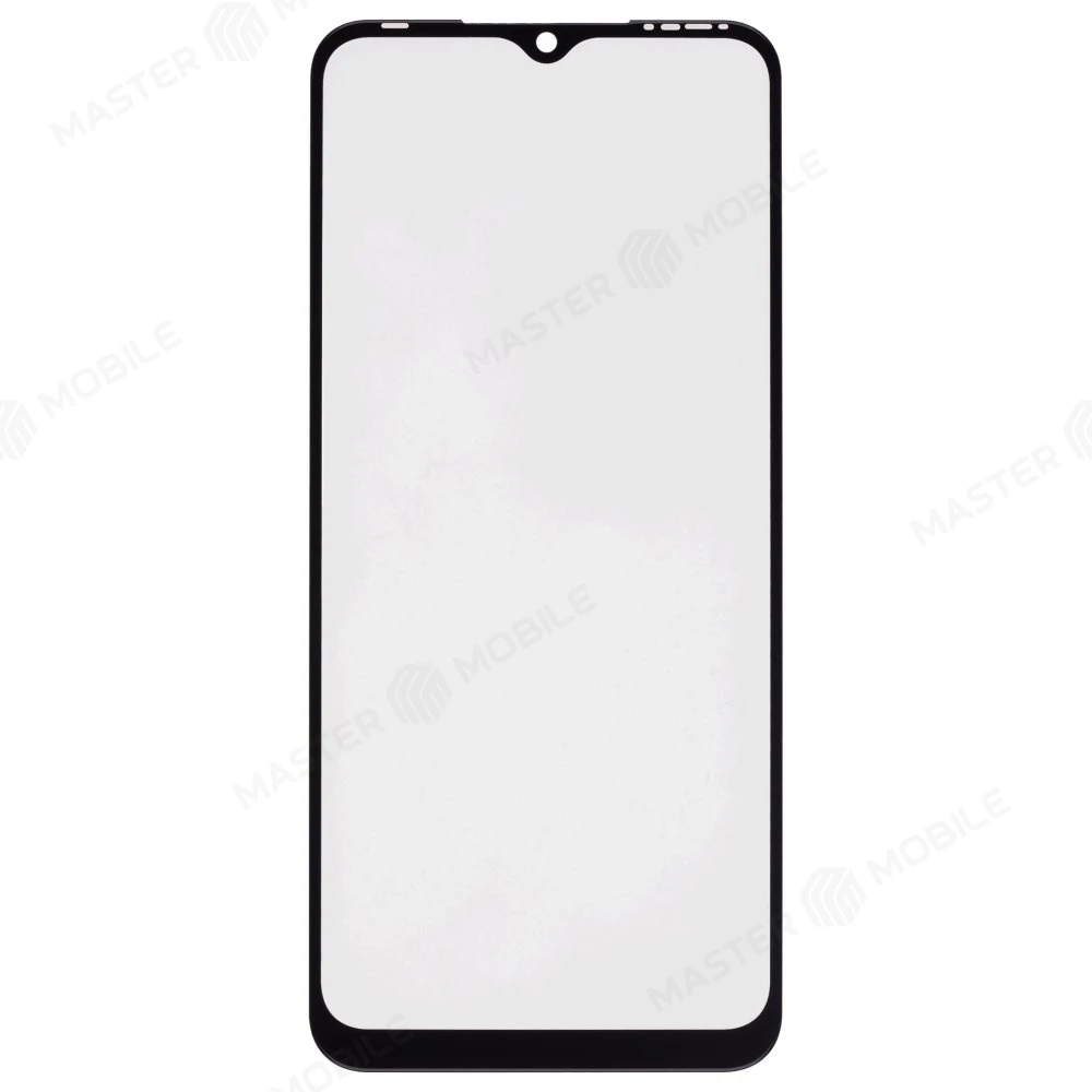 Стекло модуля для Tecno Spark 8C (KG5N) / Itel A60s (A662LM) / A70 (A665L) + OCA (черный) фото №1