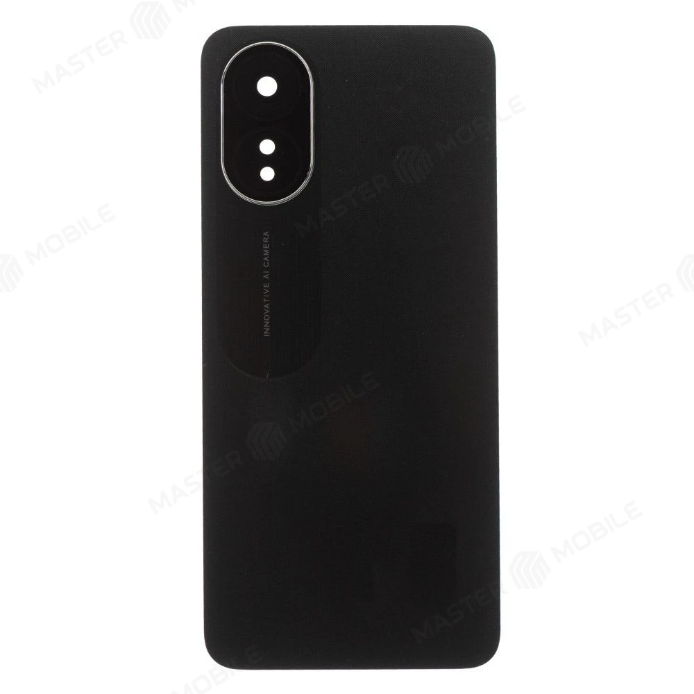 Задняя крышка для OPPO A38 (CPH2579) (черный) (в сборе со стеклом камеры)