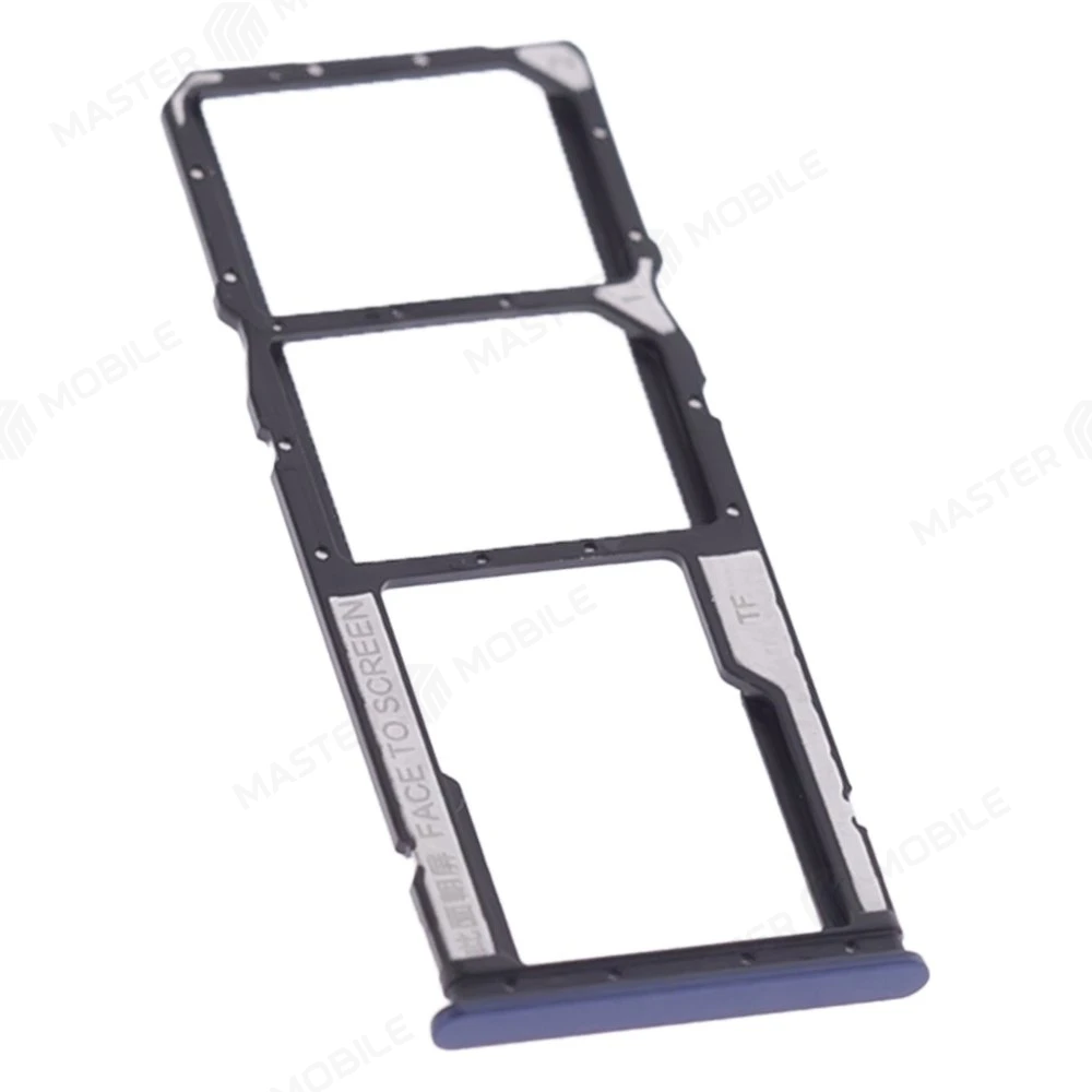 Держатель сим-карты для Xiaomi Redmi 12C (22120RN86G) (синий) фото №3