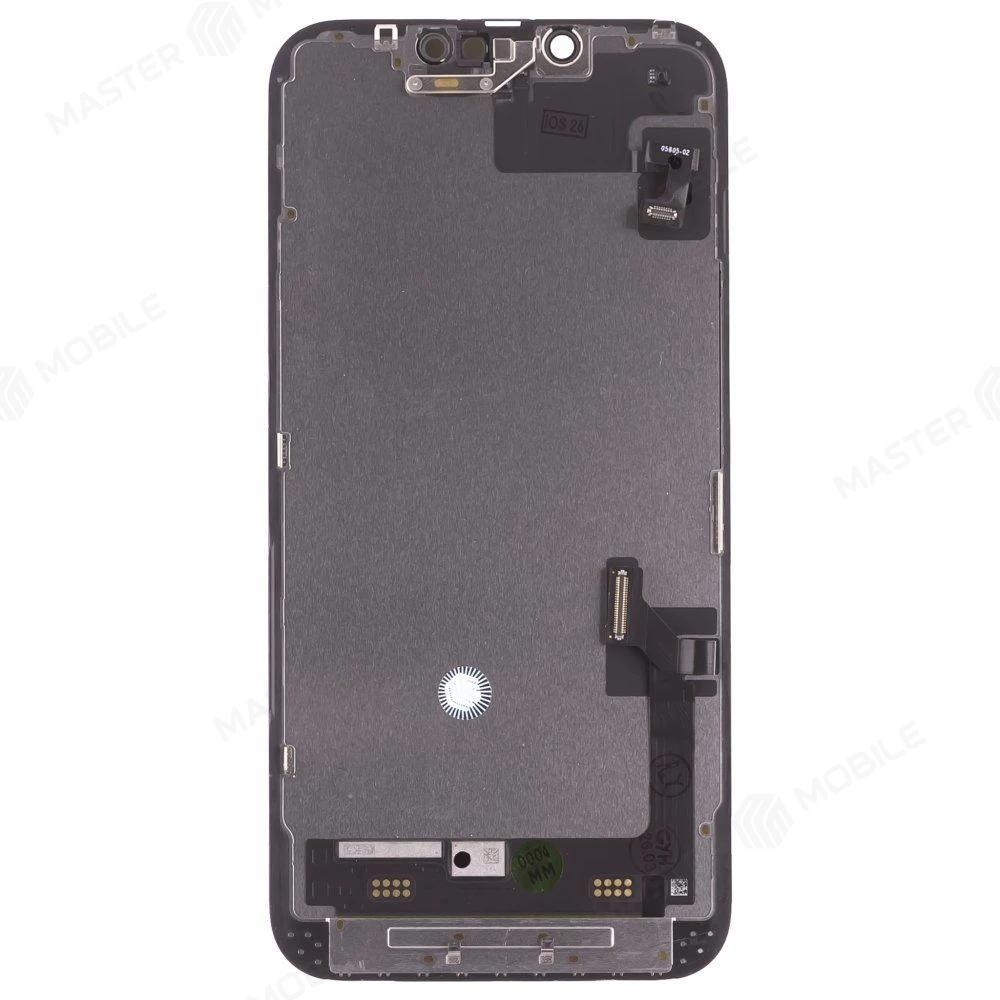 Дисплей для Apple iPhone 16E + тачскрин + ALS шлейф (черный) (ORIG100) (Снятый) (CLEAN) фото №2
