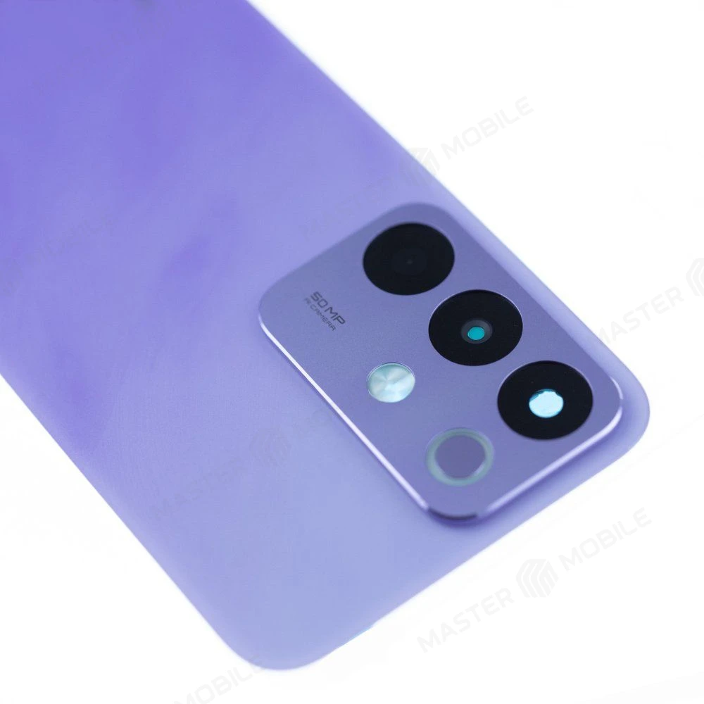 Задняя крышка для Realme C85 Pro (RMX5555) (фиолетовый) (в сборе со стеклом камеры) (ORIG100) фото №3