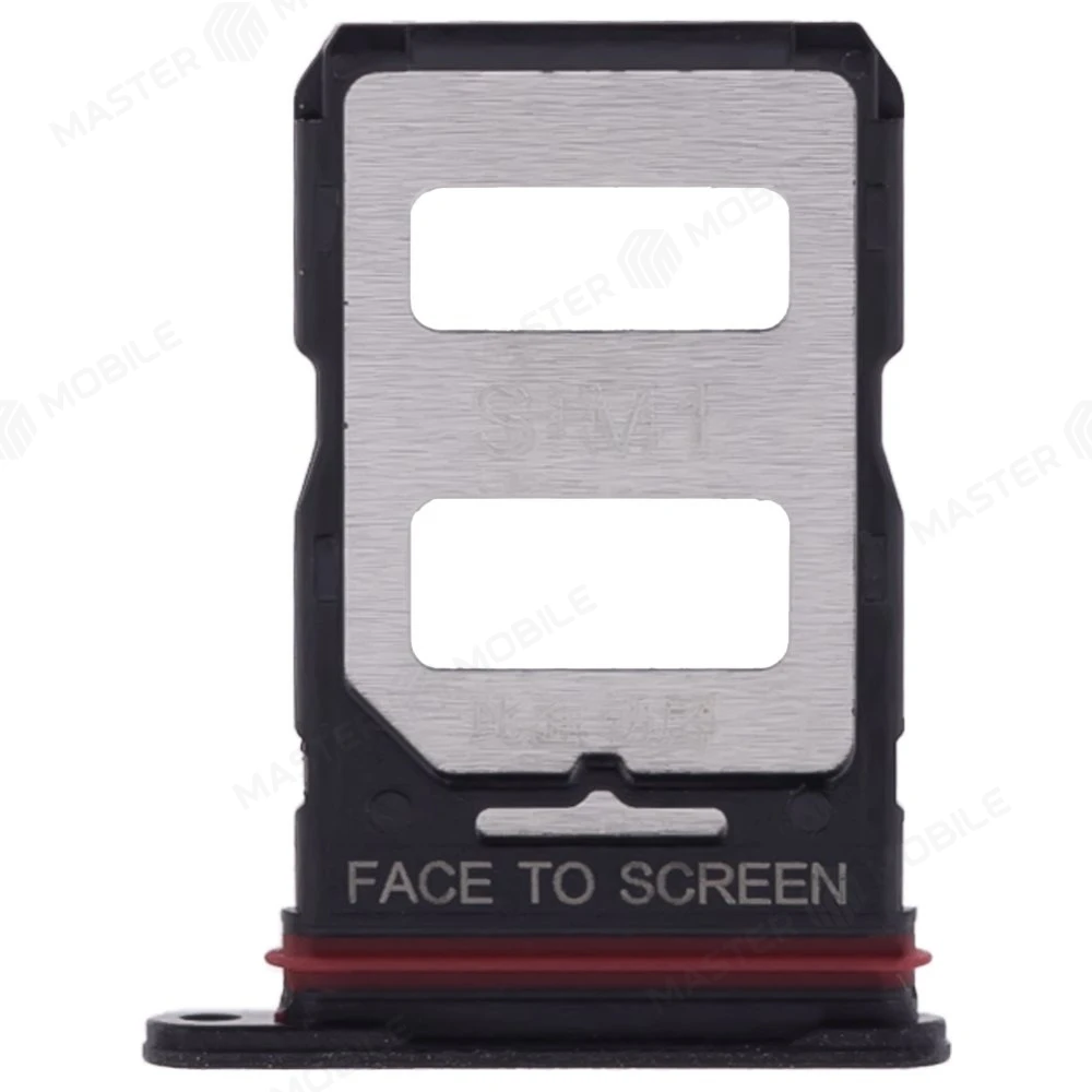 Держатель сим-карты для Xiaomi 13T (2306EPN60G) / 13T Pro (23078PND5G) (черный) фото №1