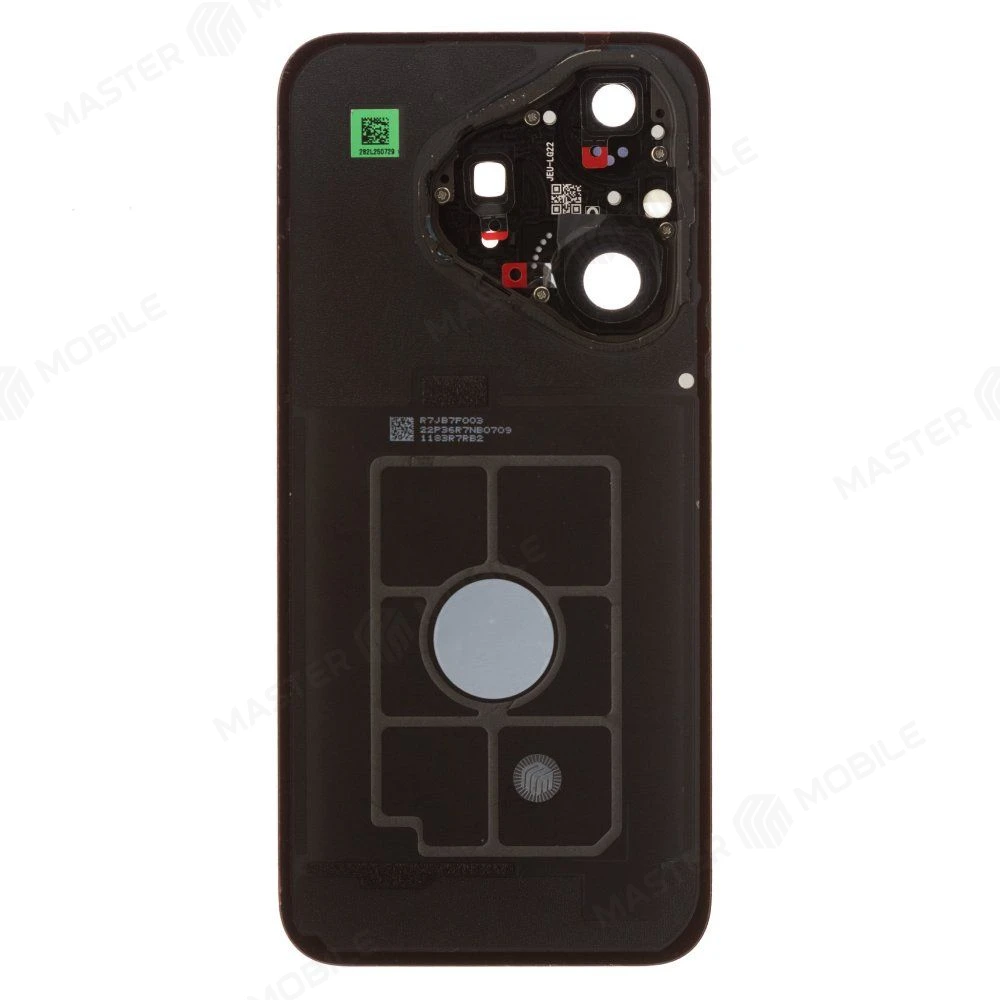 Задняя крышка для Huawei Pura 80 (HED-LX9) (черный) (в сборе со стеклом камеры) (ORIG100) фото №2