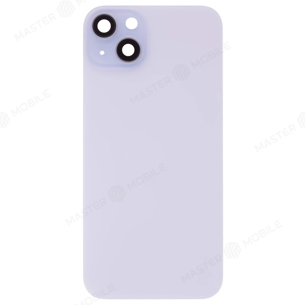 Задняя крышка для Apple iPhone 15 Plus (голубой) (в сборе со стеклом камеры) (Premium)