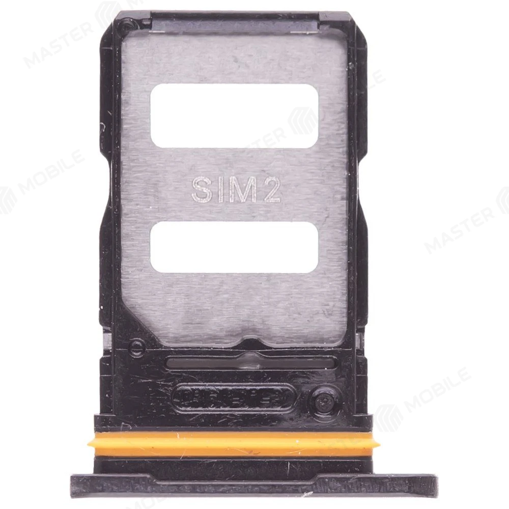 Держатель сим-карты для Xiaomi Redmi Note 14 Pro+ 5G (24115RA8EG) (черный) фото №2