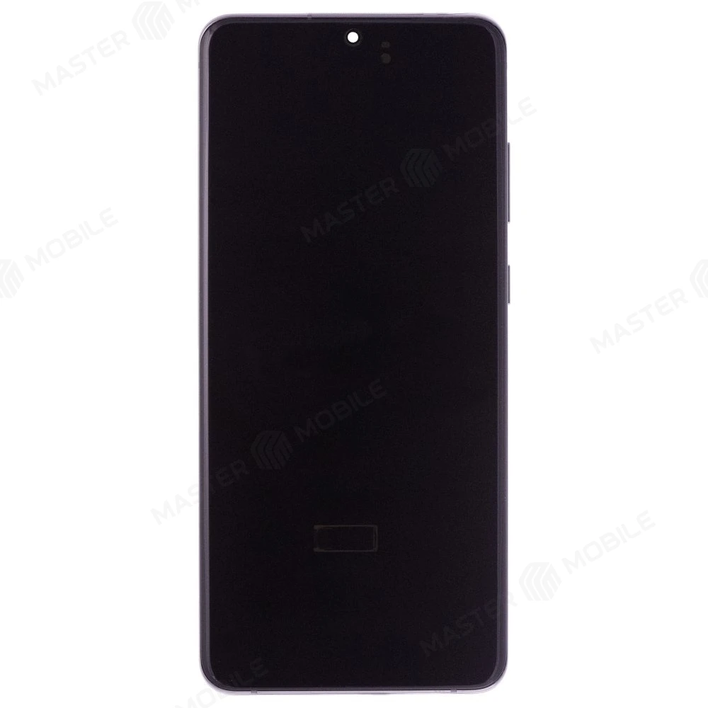 Дисплей для Samsung G988 Galaxy S20 Ultra + тачскрин (серый) (в рамке) (ORIG100) (SP)