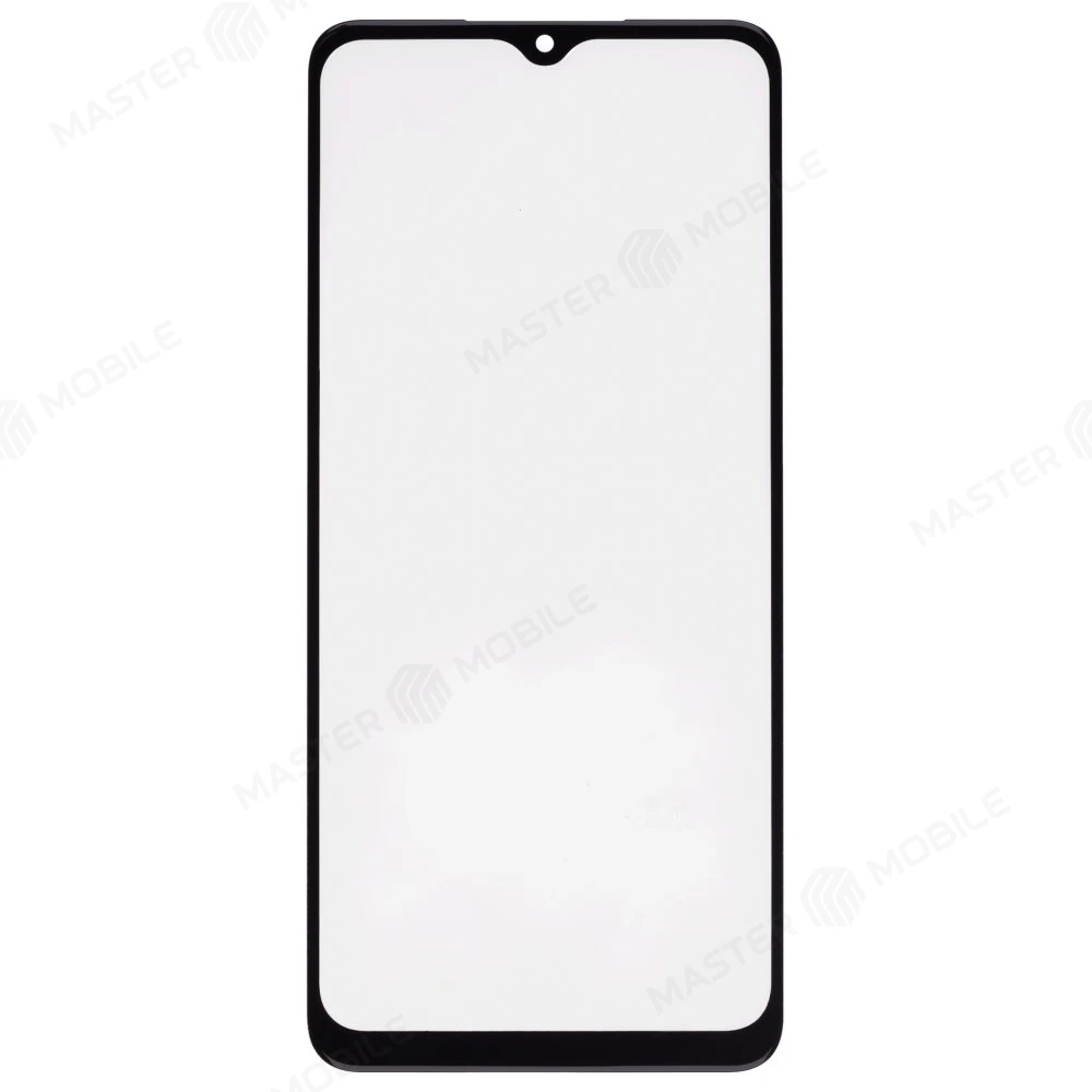 Стекло модуля для Samsung A022 Galaxy A02 / A125 Galaxy A12 / A127 Galaxy A12 Nacho / A326 Galaxy A32 5G и др. + OCA (черный) (Premium) фото №1