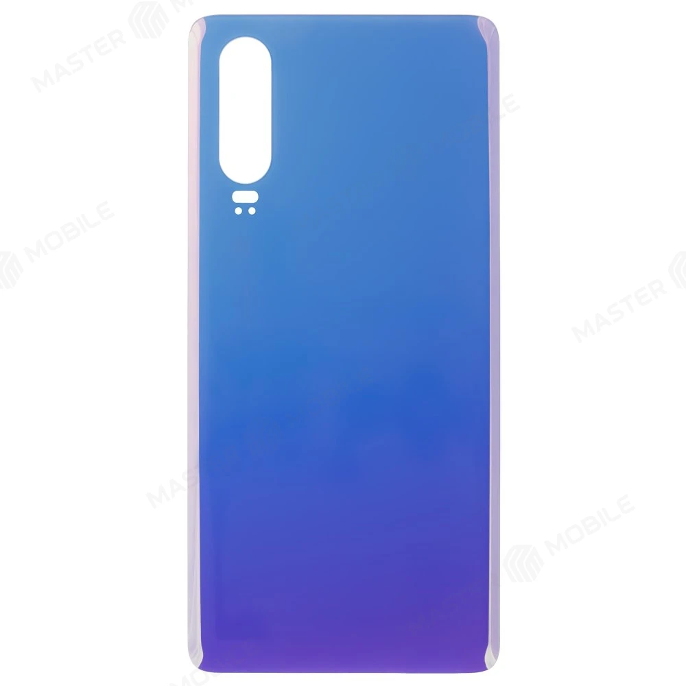 Задняя крышка для Huawei P30 (ELE-L29) (бело-голубой)