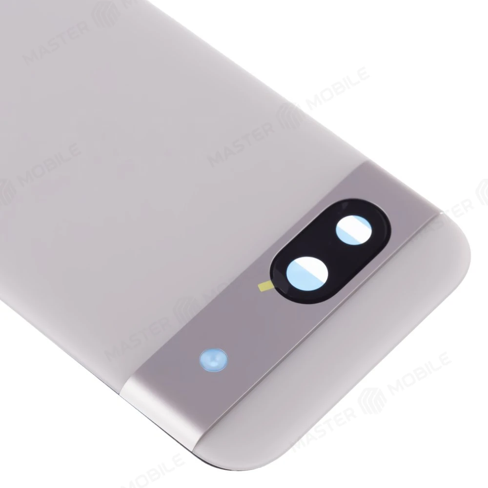 Задняя крышка для Google Pixel 8A (GKV4X/G6GPR/G8HHN/G576D) (бежевый) (в сборе со стеклом камеры) фото №3