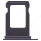 Держатель сим-карты для Apple iPhone 14 / iPhone 14 Plus (черный) фото №1