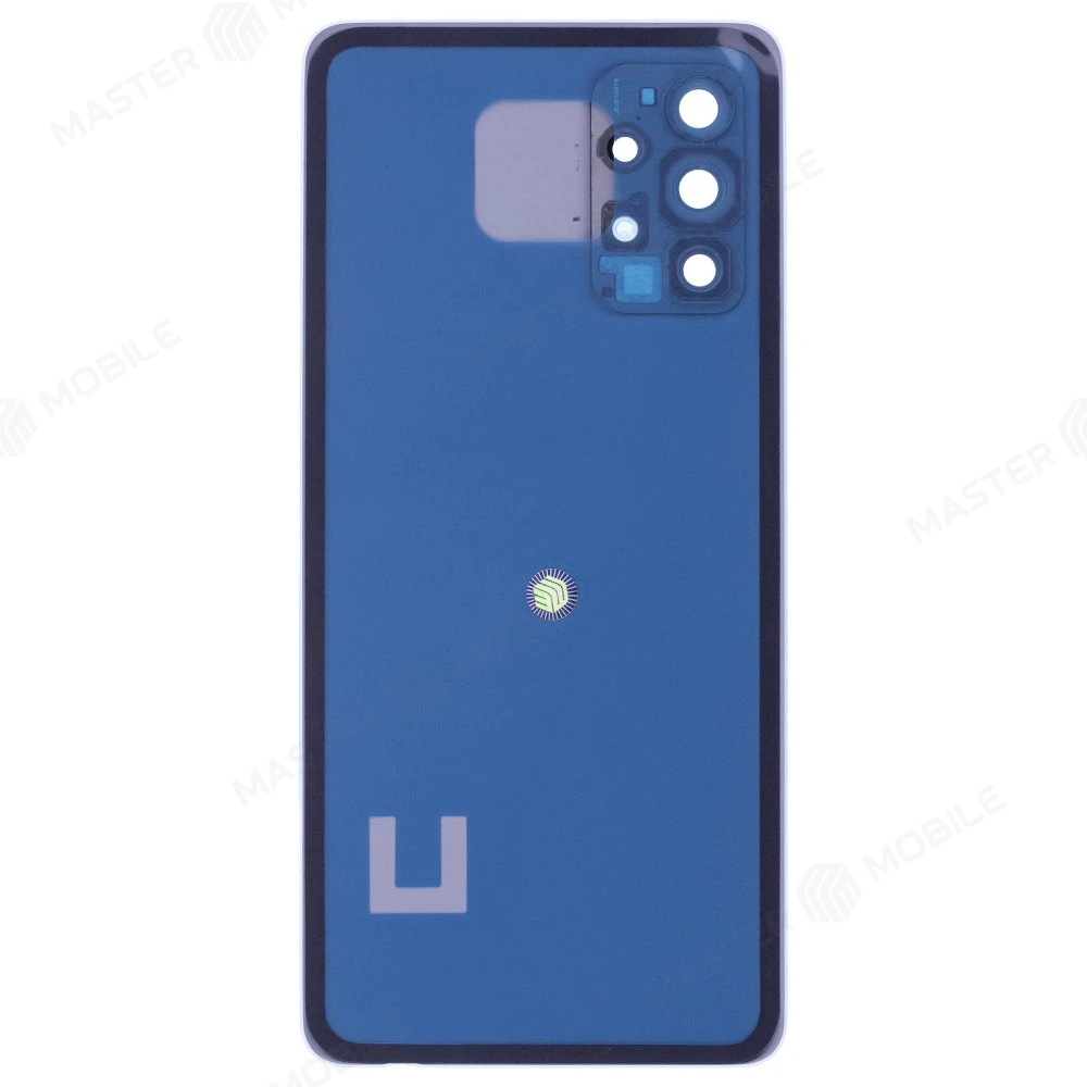 Задняя крышка для Samsung A725 Galaxy A72 (черный) (в сборе со стеклом камеры) фото №2