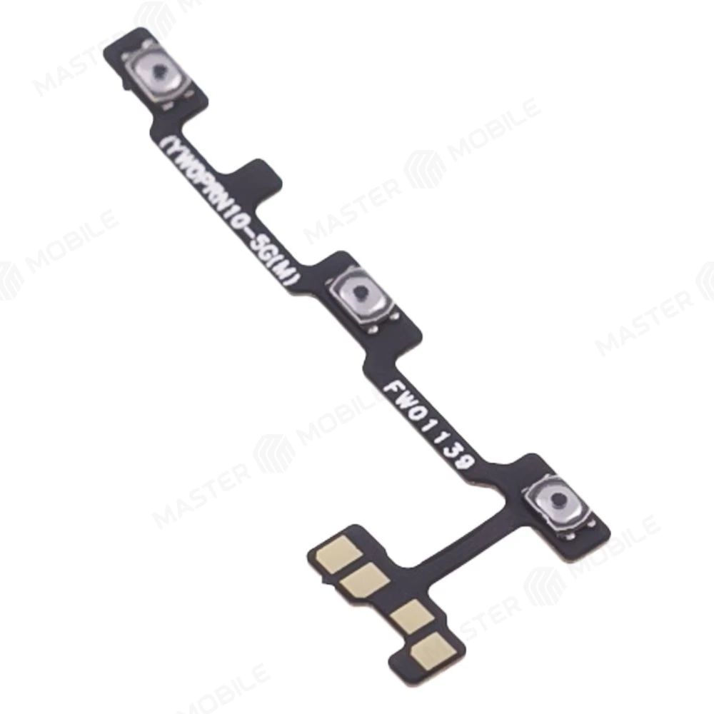 Шлейф для OPPO Reno 10 5G (CPH2531) с комп. (на кнопку включения и кнопки громкости) фото №3