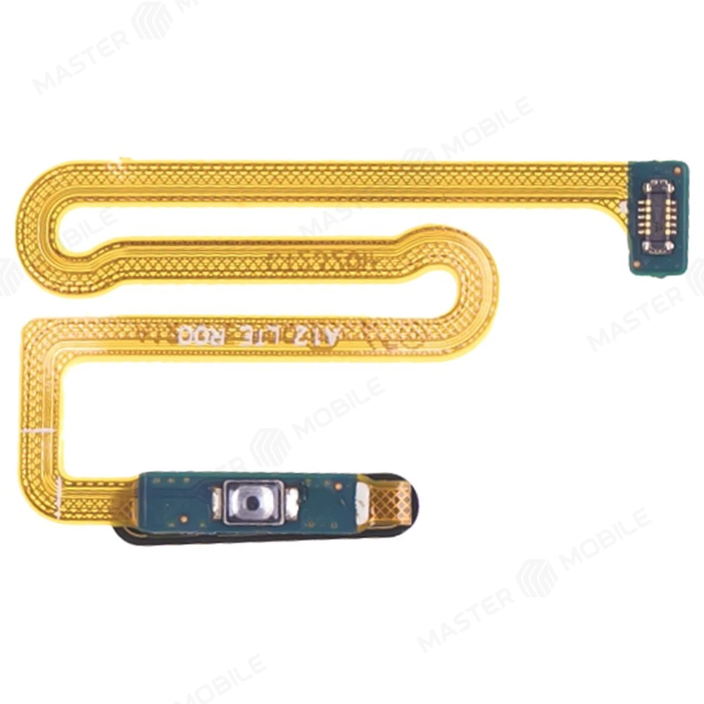 Шлейф для Samsung A125 Galaxy A12 / A135 Galaxy A13 / M127 Galaxy M12 и др. с комп. + сканер отпечатка пальца (кнопка включения) (зеленый) фото №2