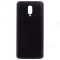 Задняя крышка для OnePlus 6T (черный матовый) фото №1
