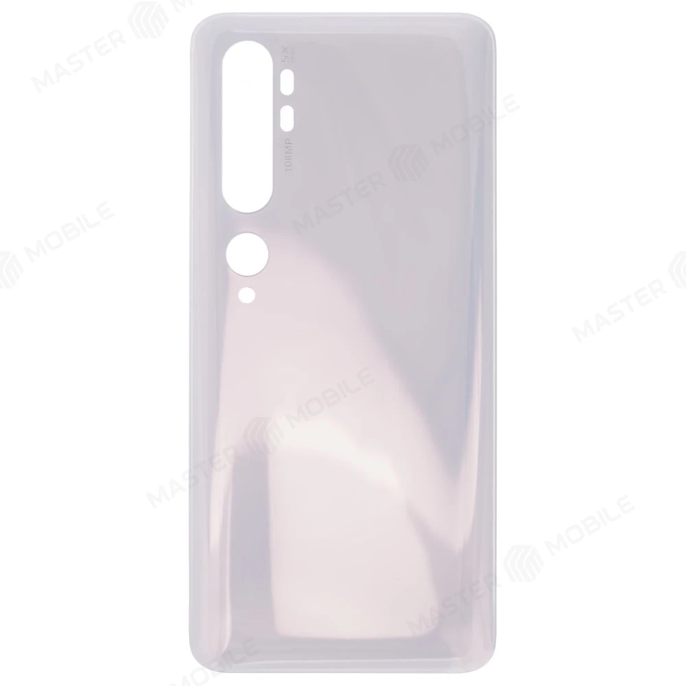 Задняя крышка для Xiaomi Mi Note 10 (M1910F4G) / Mi Note 10 Pro (M1910F4S) / Mi CC9 Pro (белый) фото №1