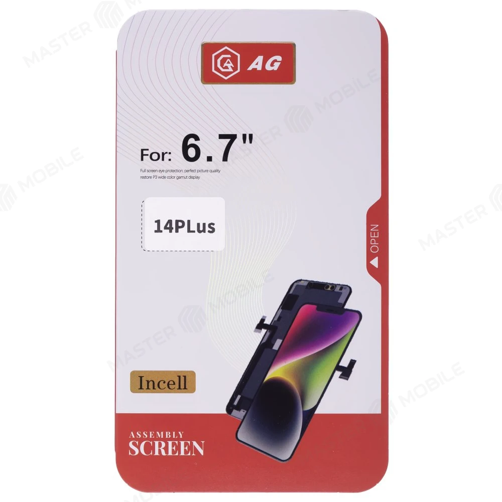 Дисплей для Apple iPhone 14 Plus + тачскрин (черный) (MNK) (In-Cell) фото №5