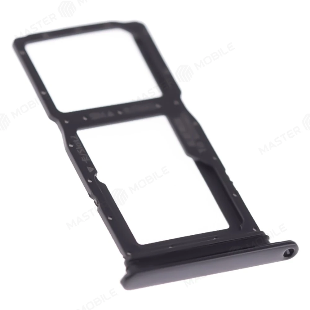 Держатель сим-карты для Huawei P Smart Z (STK-LX1) / Y9 Prime 2019 (черный) фото №3