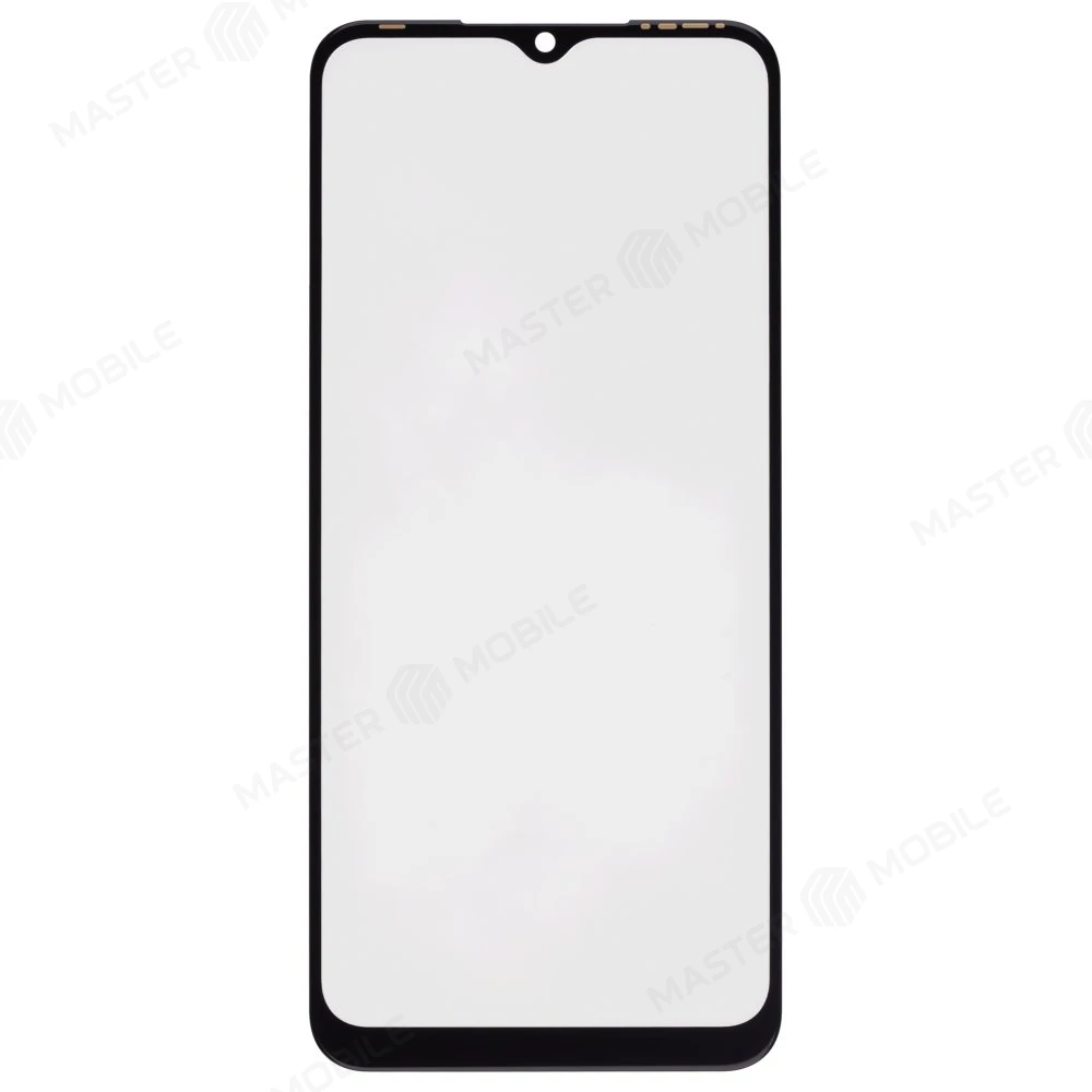 Стекло модуля для Tecno Spark 10 4G (KI5q) / Spark GO 2023 (BF7) / Infinix Smart 7 (X6515) + OCA (черный) (Premium)