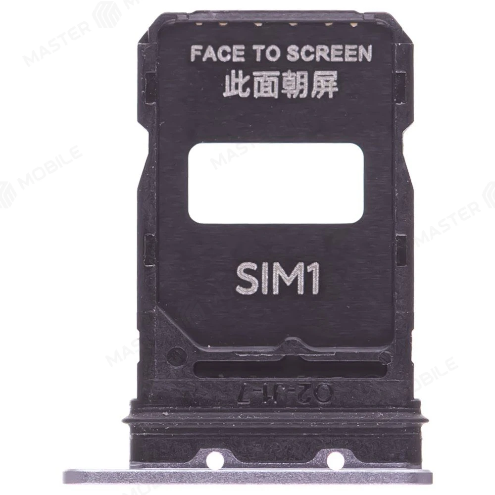 Держатель сим-карты для Xiaomi 15 Pro (серый) фото №1