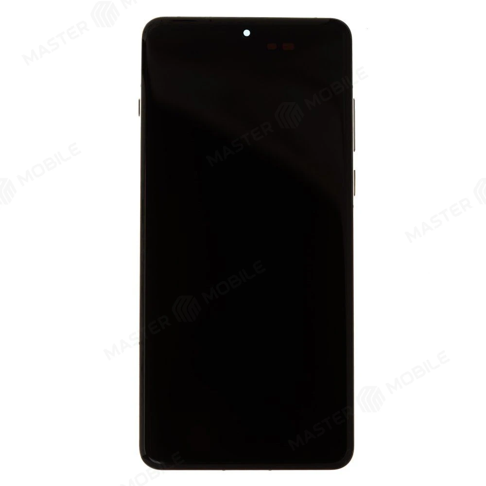Дисплей для OnePlus 13 (CPH2653) + тачскрин (серебристый) (в рамке) (ORIG100) (SP)
