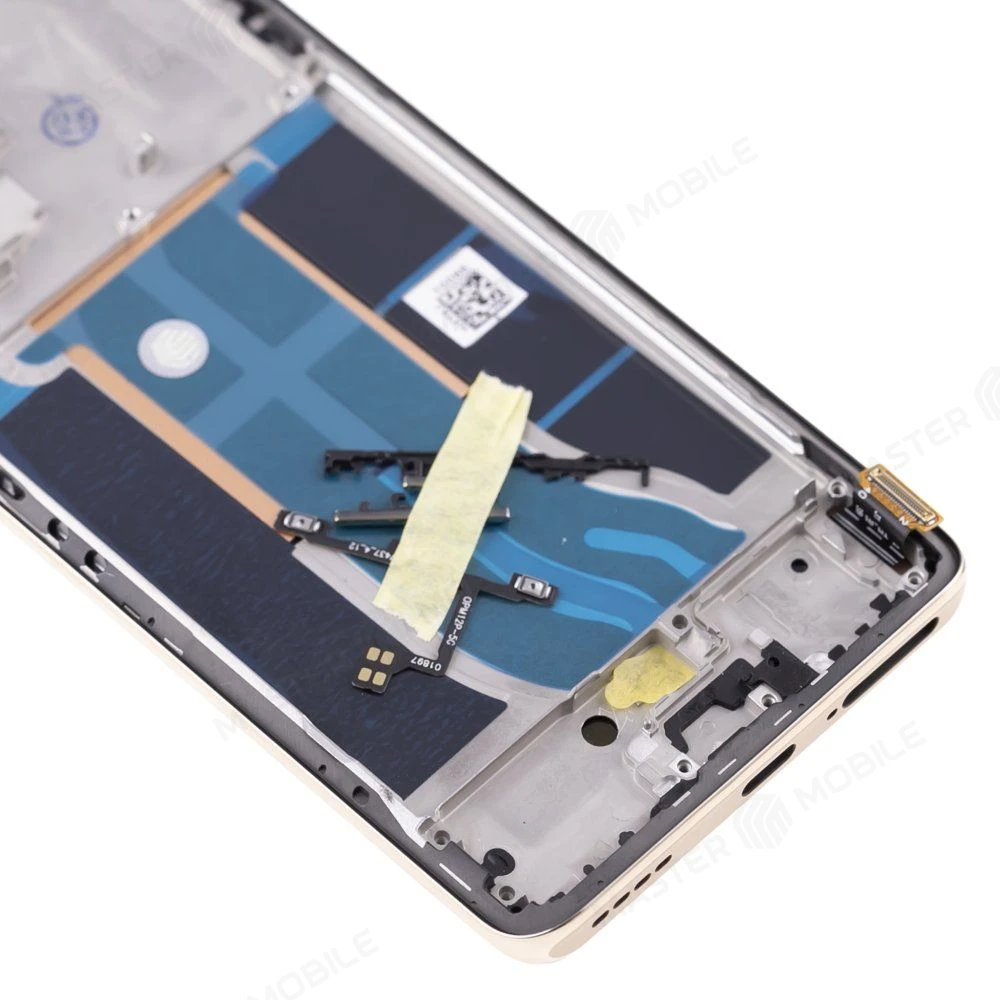 Дисплей для Realme 12 Pro (RMX3842) + тачскрин (бежевый) (в рамке) (ORIG100) (SP) фото №4