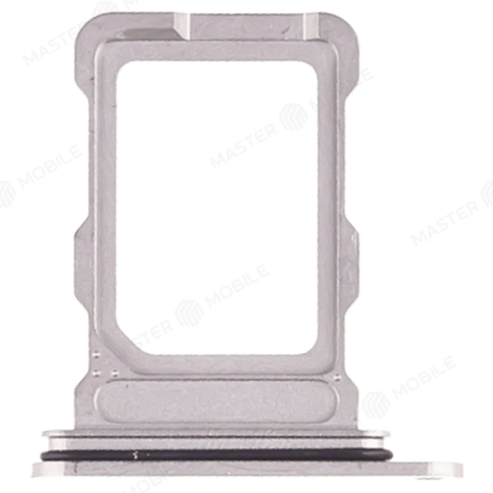 Держатель сим-карты для Apple iPhone 16 Pro / iPhone 16 Pro Max (серебристый)  фото №1